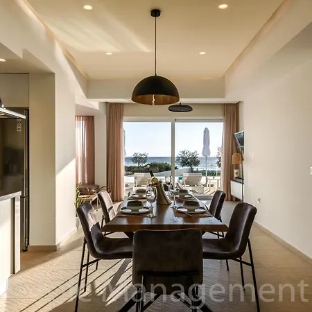 Seafront Villa Pelagia Superb New Listing Chania  Exterior photo