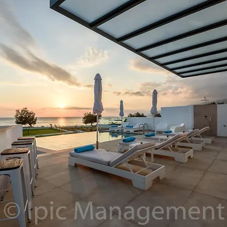 Seafront Villa Pelagia Superb New Listing Chania  Exterior photo